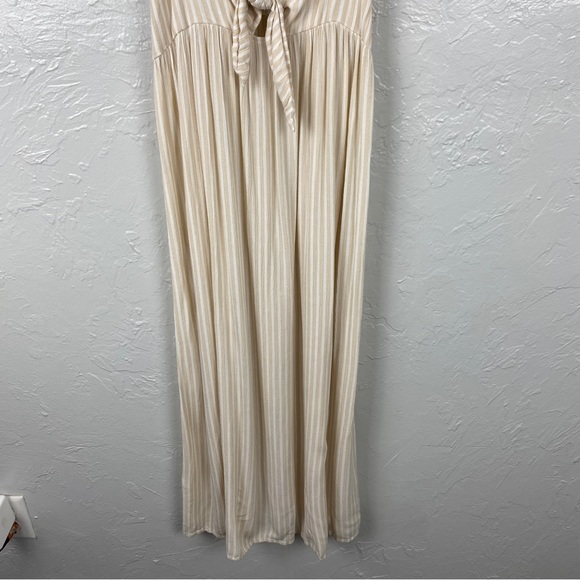 Billabong white/cream striped Twist It - Midi Dress size XS - Picture 5 of 12